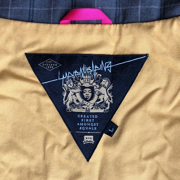 Unique “Supreme Being” olive/grey mustard quarter sleeve Jacket, Shacket, Coat - Picture 7 of 10